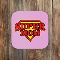 Super Mom Mother's Day Gift Coaster thumb 0