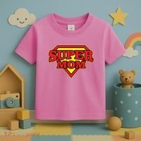 Super Mom Mother's Day Gift Toddler T-Shirt thumb 3