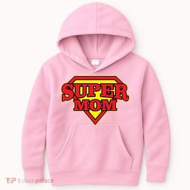 Super Mom Mother's Day Gift Kids Hoodie