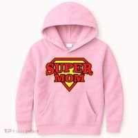 Super Mom Mother's Day Gift Kids Hoodie thumb 0