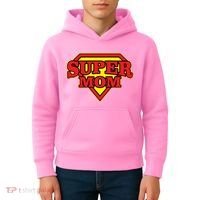 Super Mom Mother's Day Gift Kids Hoodie thumb 4