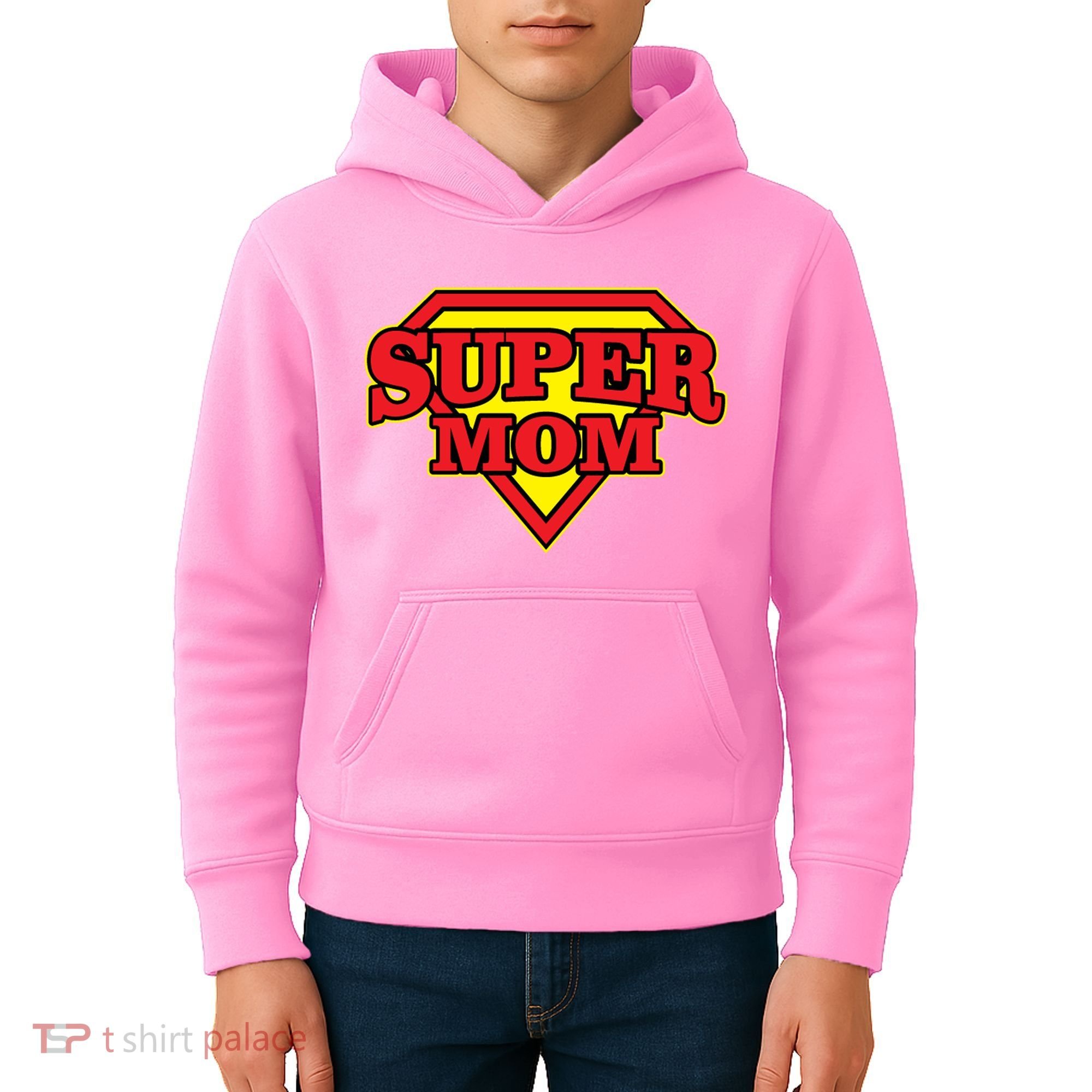 Super Mom Mother's Day Gift Kids Hoodie