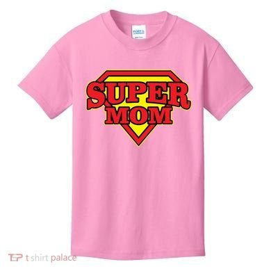 Super Mom Mother's Day Gift Kids T-Shirt
