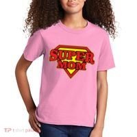 Super Mom Mother's Day Gift Kids T-Shirt thumb 2