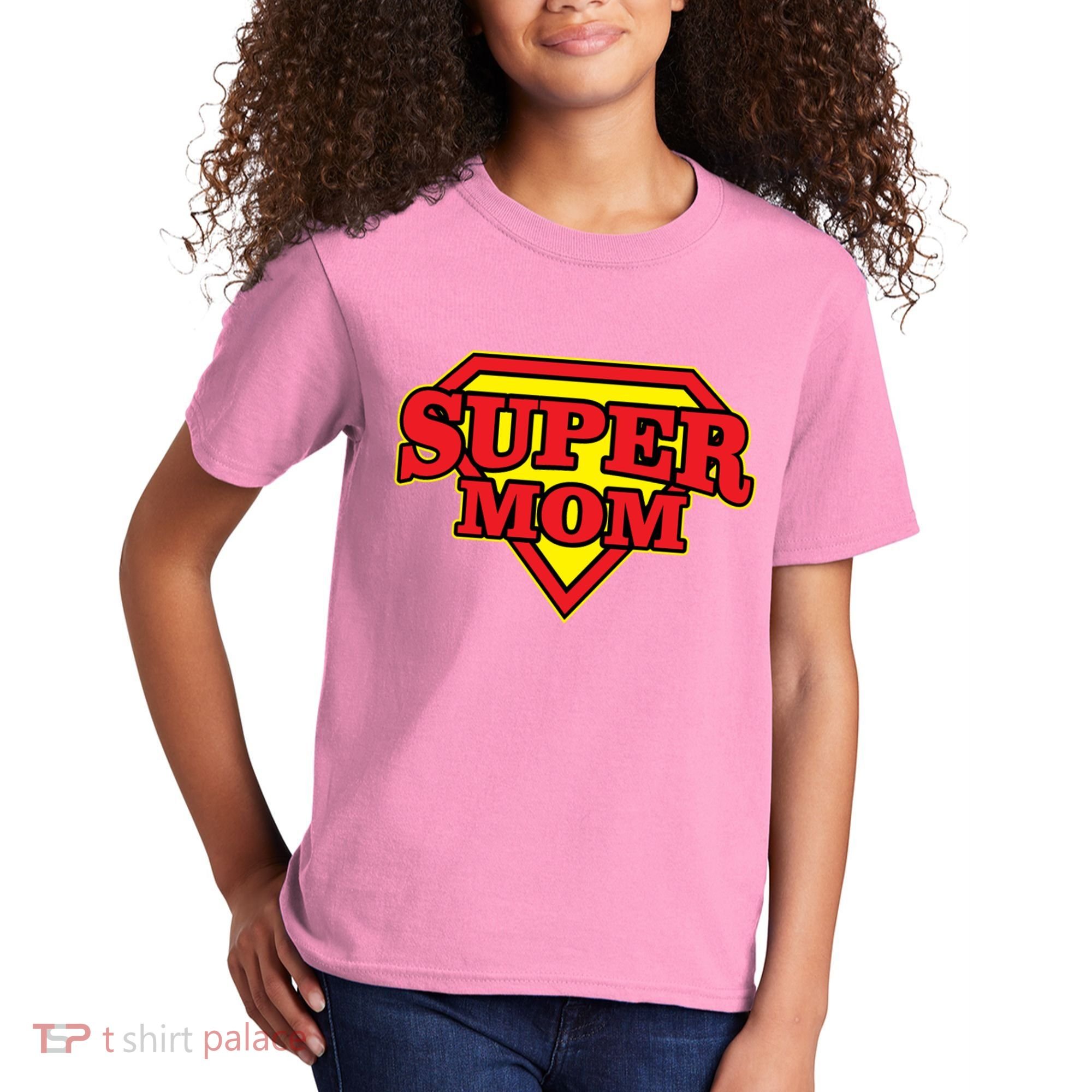 Super Mom Mother's Day Gift Kids T-Shirt