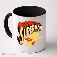 Super Mom Mothers Day & Birthday Gift For Mom Super Hero Coffee Mug thumb 0
