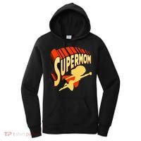 Super Mom Mothers Day & Birthday Gift For Mom Super Hero Women's Hoodie thumb 0