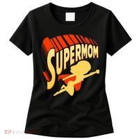 Super Mom Mothers Day & Birthday Gift For Mom Super Hero Women's T-Shirt thumb 0