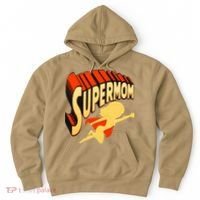 Super Mom Mothers Day & Birthday Gift For Mom Super Hero Hoodie thumb 0