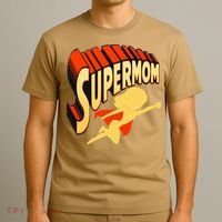 Super Mom Mothers Day & Birthday Gift For Mom Super Hero T-Shirt thumb 3