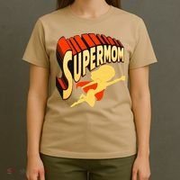 Super Mom Mothers Day & Birthday Gift For Mom Super Hero T-Shirt thumb 4