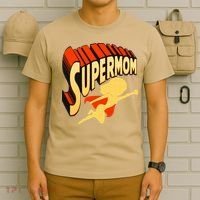 Super Mom Mothers Day & Birthday Gift For Mom Super Hero T-Shirt thumb 6
