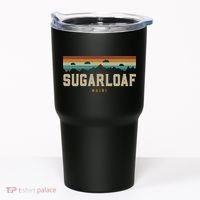 Sugarloaf Mountains Maine Hiking Outdoors Retro Tumbler thumb 0