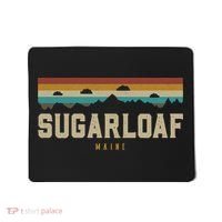 Sugarloaf Mountains Maine Hiking Outdoors Retro Mousepad thumb 0