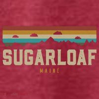 Sugarloaf Mountains Maine Hiking Outdoors Retro Women's T-Shirt thumb 6