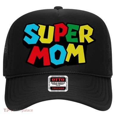 Super Mom Mommio Mommy Funny Color Hat