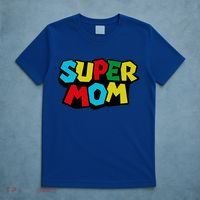 Super Mom Mommio Mommy Funny Color T-Shirt thumb 5