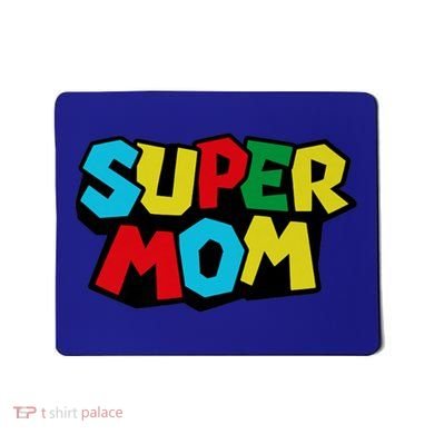 Super Mom Mommio Mommy Funny Color Mousepad