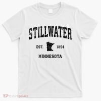 Stillwater Minnesota MN Vintage Sports Print T-Shirt thumb 0