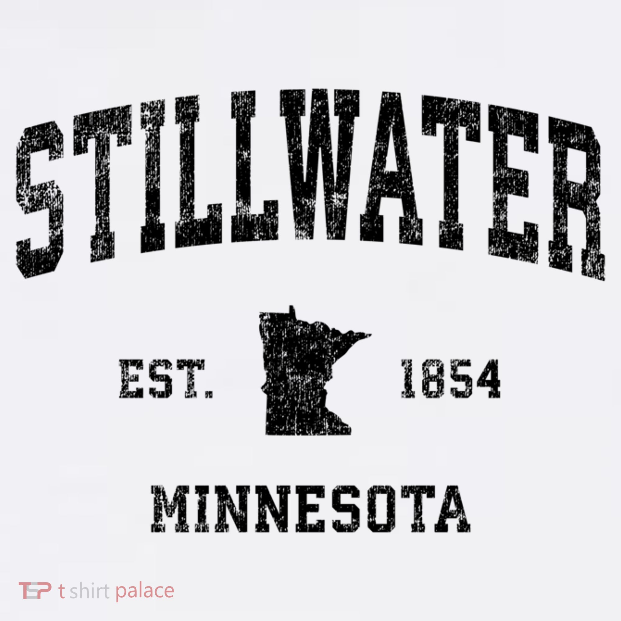 Stillwater Minnesota MN Vintage Sports Print T-Shirt