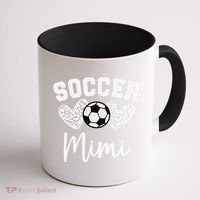 Soccer Mimi Matching Family Soccer Coffee Mug thumb 1
