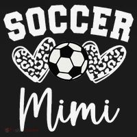 Soccer Mimi Matching Family Soccer Ornament thumb 1