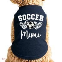 Soccer Mimi Matching Family Soccer Doggie Tank thumb 0