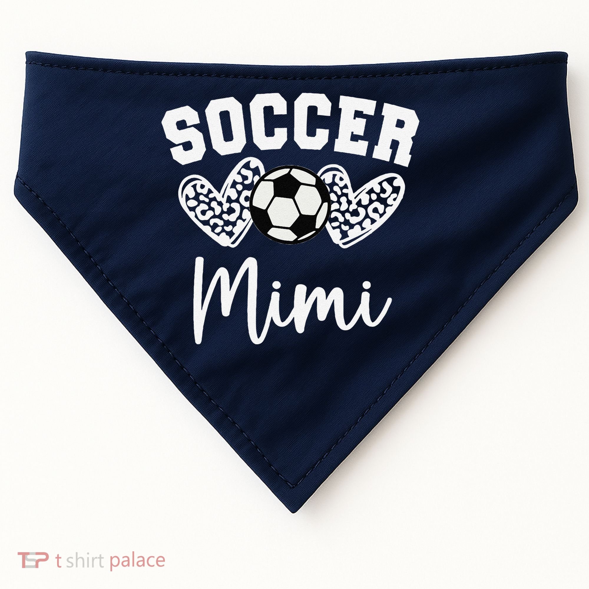 Soccer Mimi Matching Family Soccer USA-Made Doggie Bandana