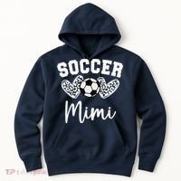 Soccer Mimi Matching Family Soccer Hoodie thumb 0