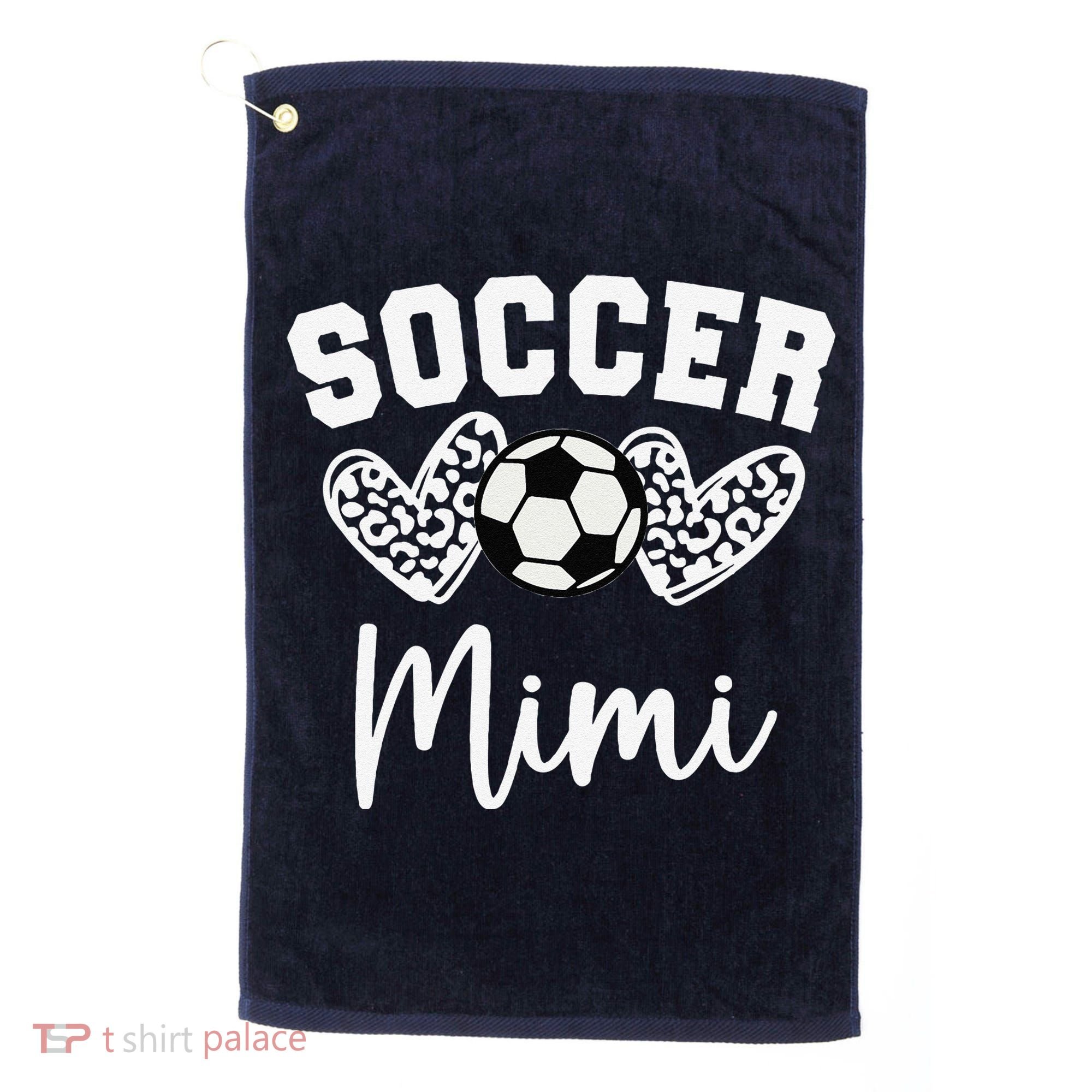 Soccer Mimi Matching Family Soccer Golf Towel