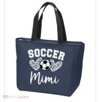 Soccer Mimi Matching Family Soccer Tote Bag thumb 3