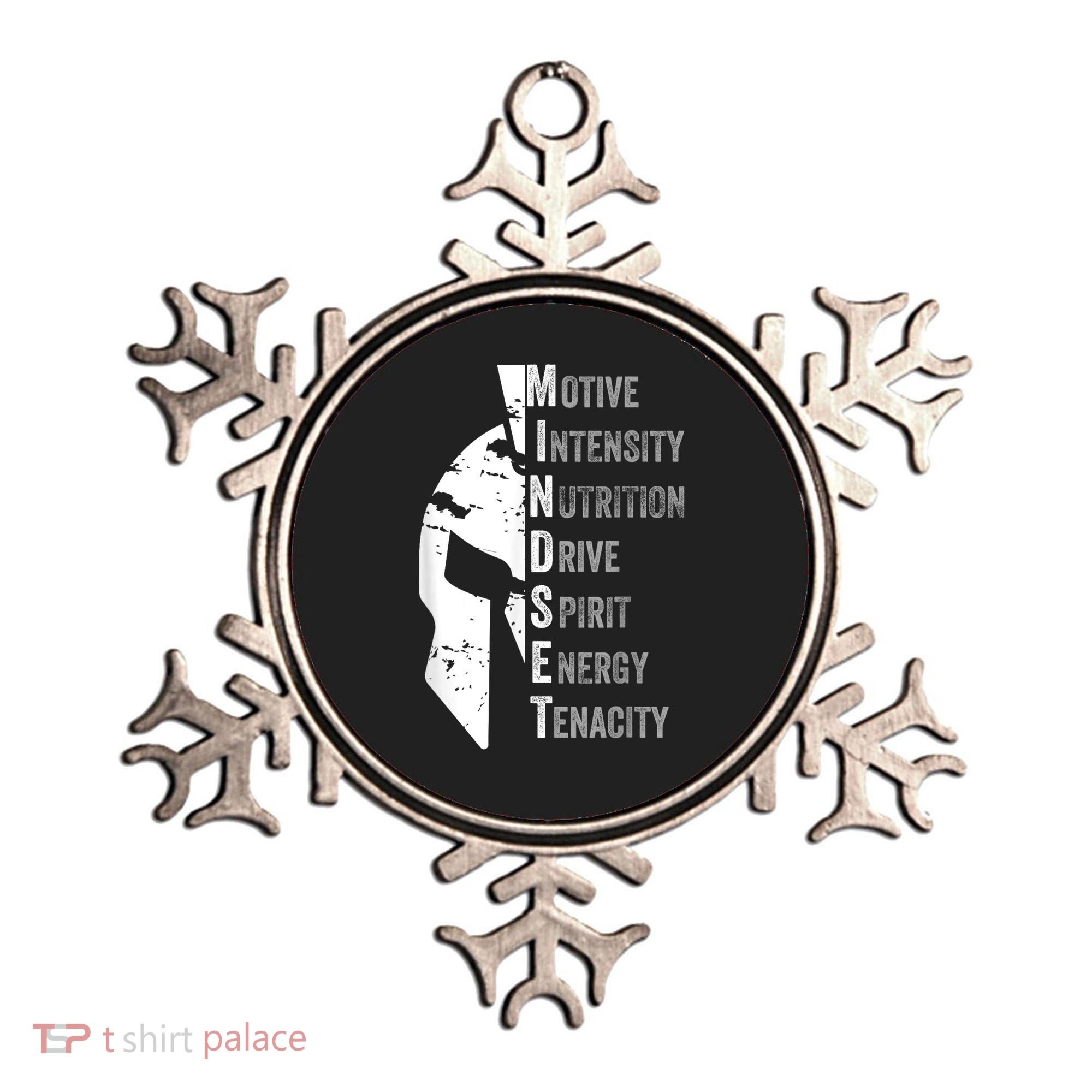 Spartan Mindset Motivational Inspirational Quote Graphic Ornament