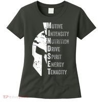 Spartan Mindset Motivational Inspirational Quote Graphic Women's T-Shirt thumb 0