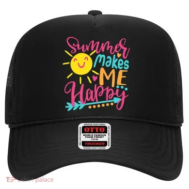 Summer Makes Me Happy Hat