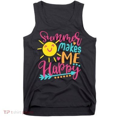 Summer Makes Me Happy Tank Top