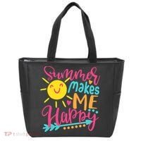 Summer Makes Me Happy Tote Bag thumb 0