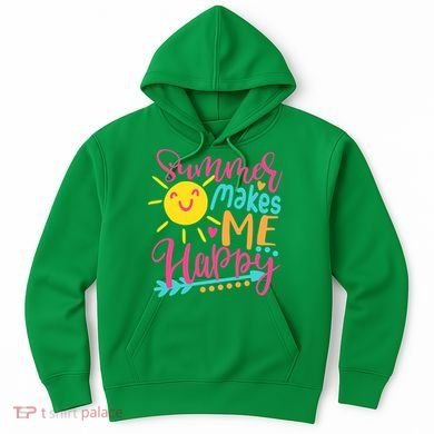 Summer Makes Me Happy Hoodie