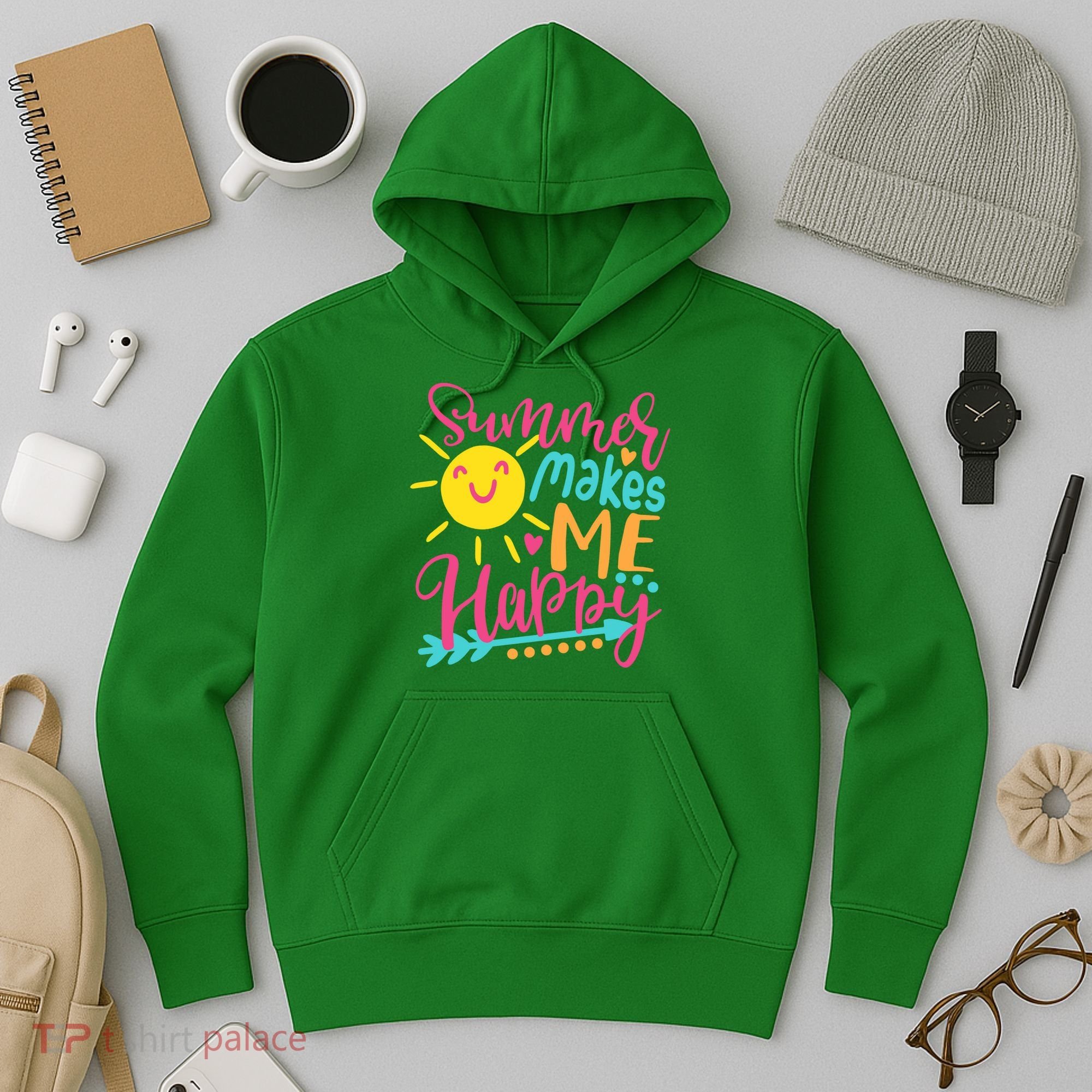 Summer Makes Me Happy Hoodie
