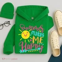 Summer Makes Me Happy Hoodie thumb 4