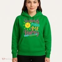 Summer Makes Me Happy Hoodie thumb 5