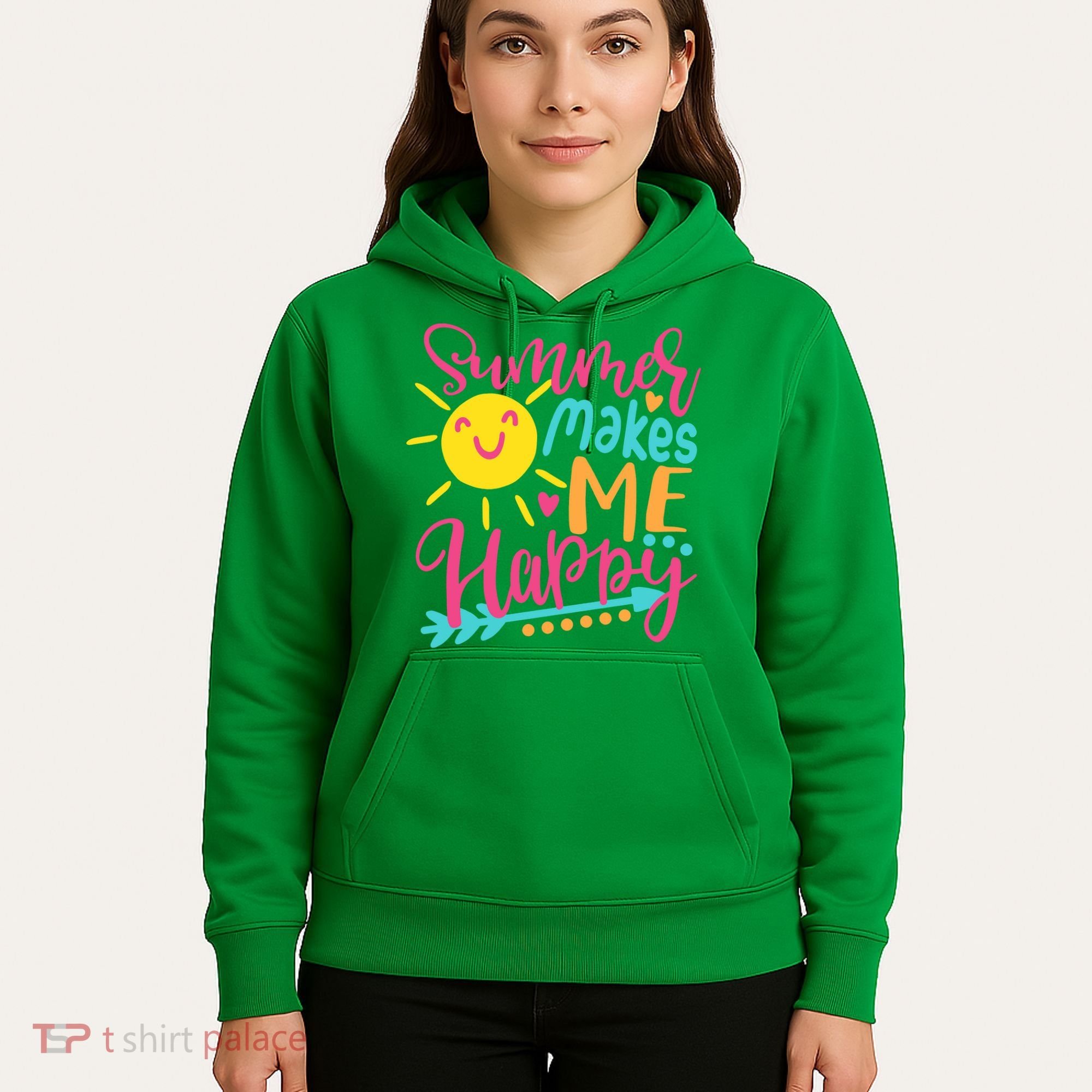 Summer Makes Me Happy Hoodie