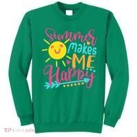 Summer Makes Me Happy Sweatshirt thumb 0