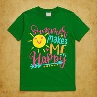 Summer Makes Me Happy T-Shirt thumb 5