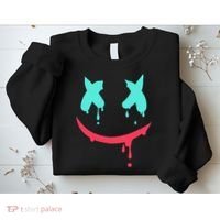 Smiling Marshmallow Melting Happy Face Sweatshirt thumb 2
