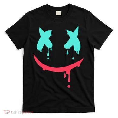 Smiling Marshmallow Melting Happy Face T-Shirt