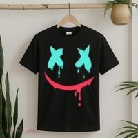 Smiling Marshmallow Melting Happy Face T-Shirt thumb 2