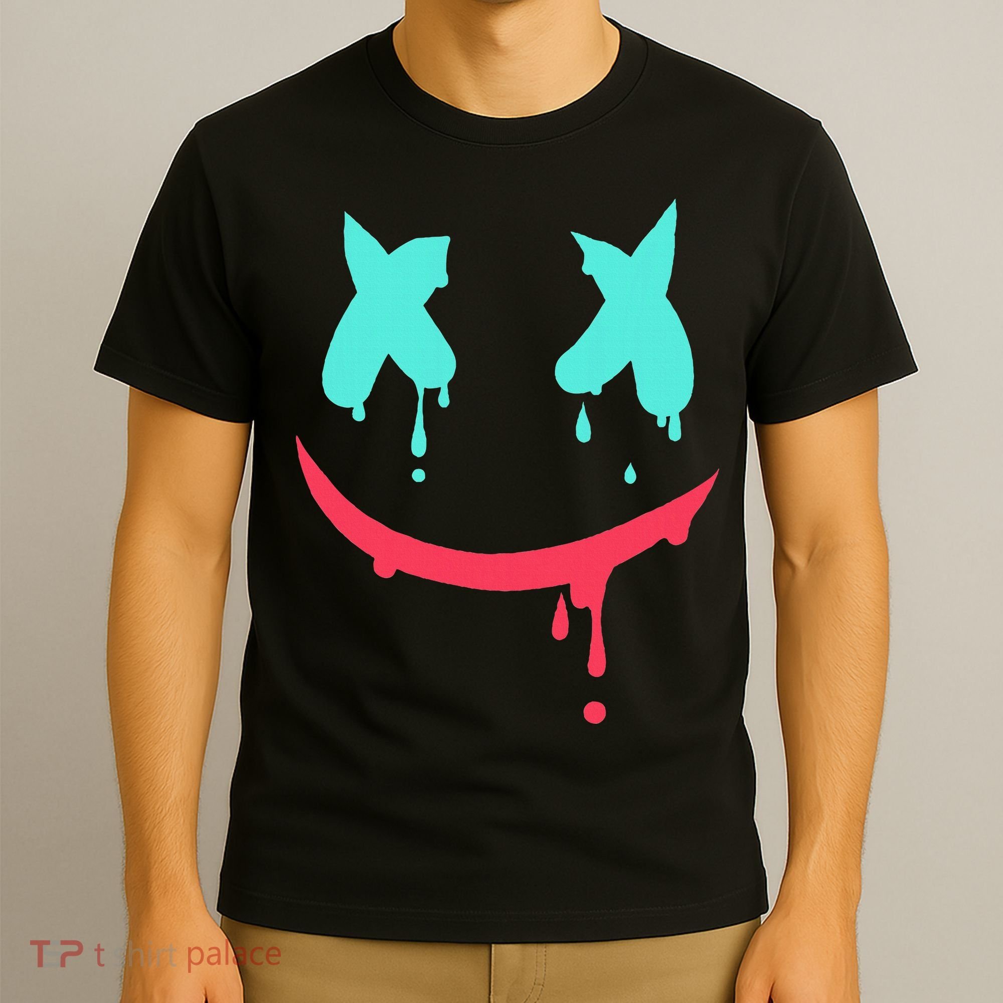 Smiling Marshmallow Melting Happy Face T-Shirt