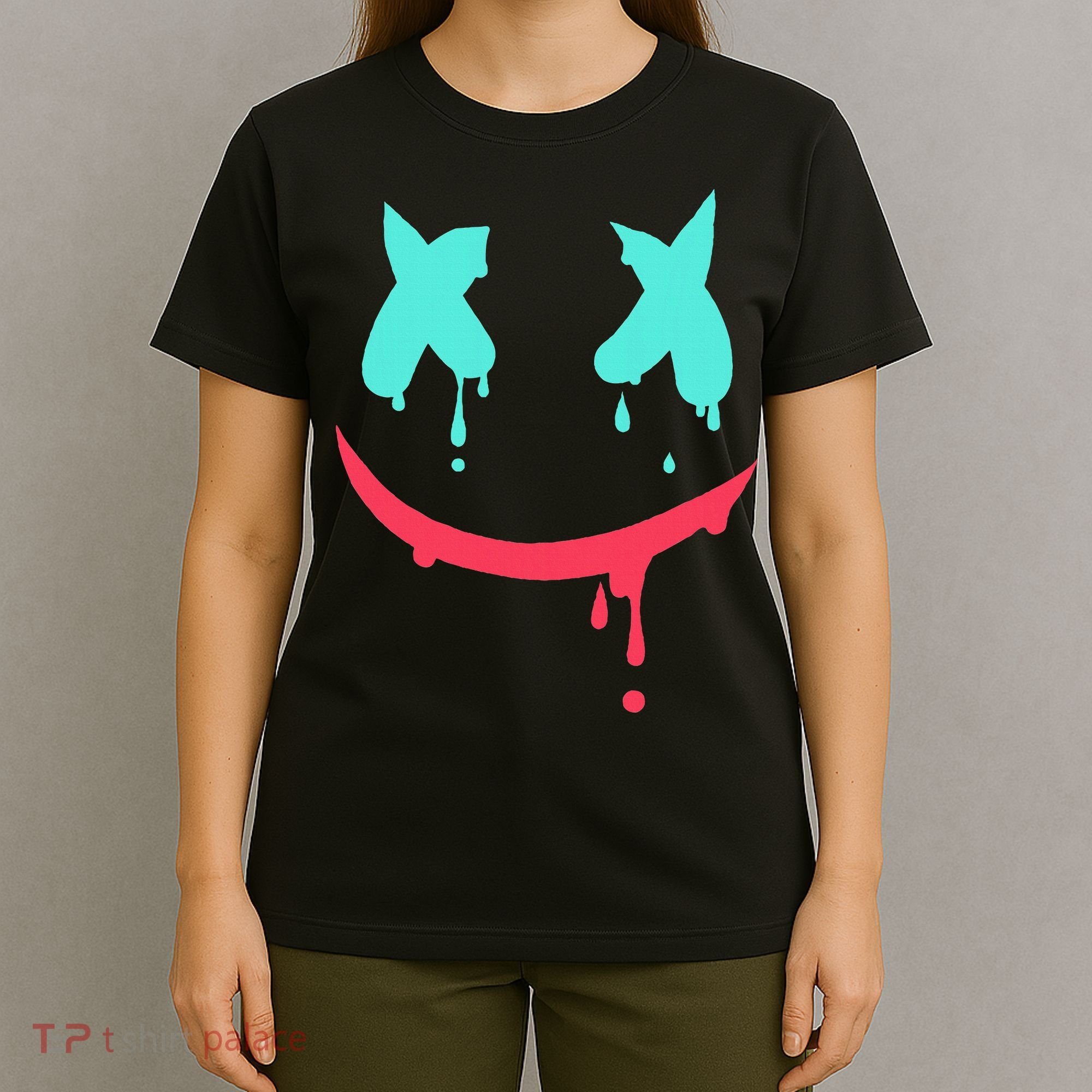 Smiling Marshmallow Melting Happy Face T-Shirt