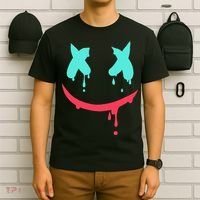 Smiling Marshmallow Melting Happy Face T-Shirt thumb 6
