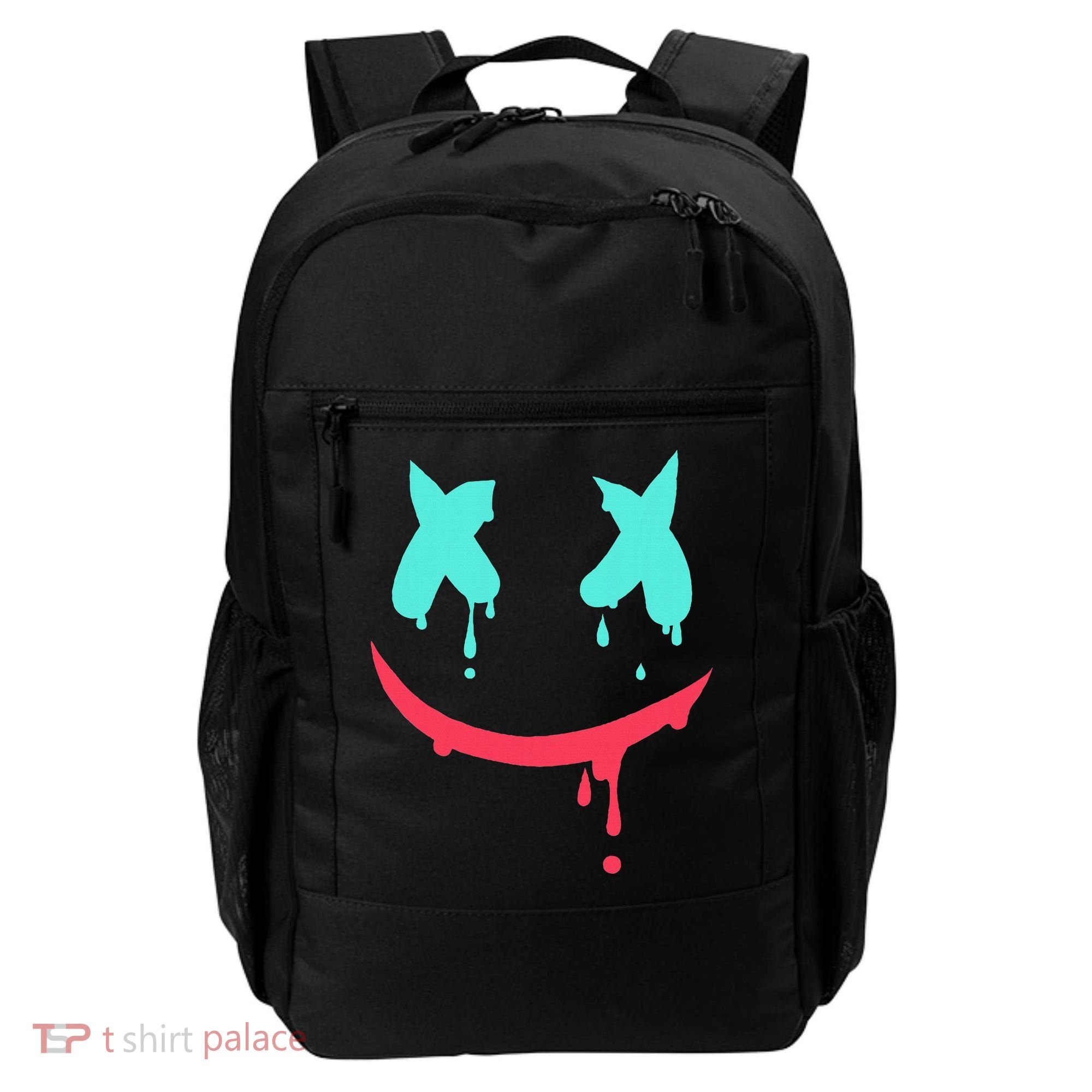 Smiling Marshmallow Melting Happy Face Backpack